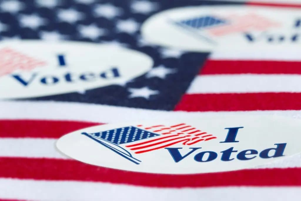 I Voted Stickers